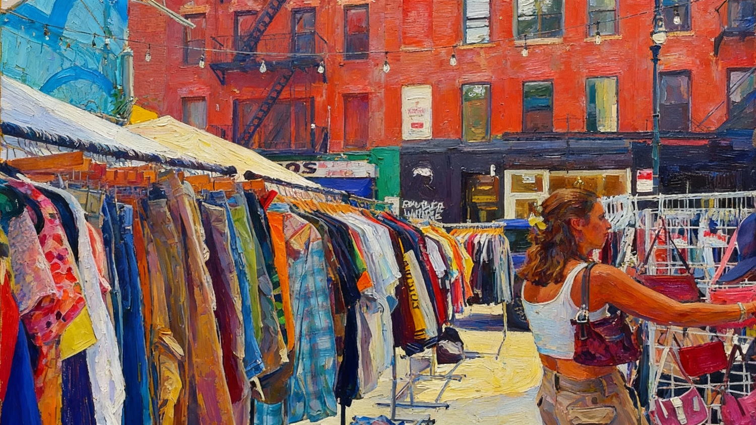 The Good Flea Midtown Manhattan market at 133 W 54th Street NYC