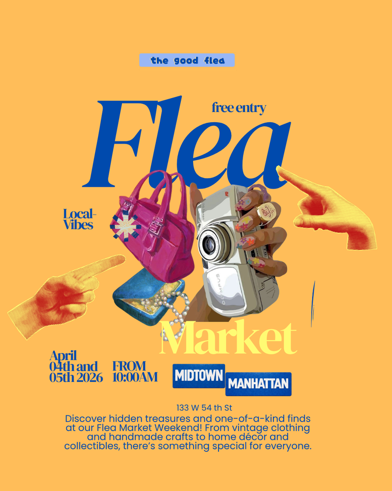 Join The Good Flea as a vendor — weekend market NYC
